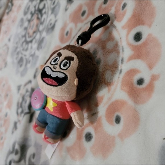 Steven Universe cartoon network plush bag purse clip keychain 2016 - Picture 6 of 9